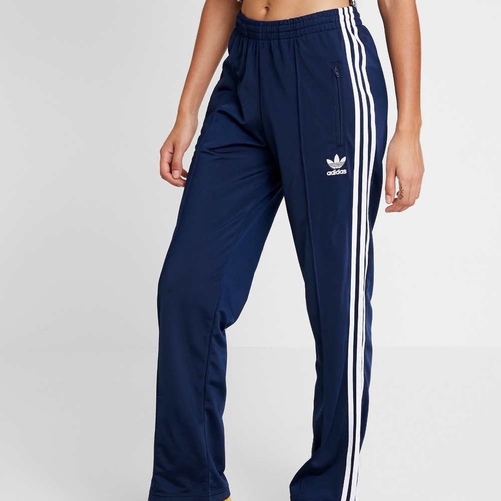 NEW Adidas Firebird Women Track Pants Navy Small